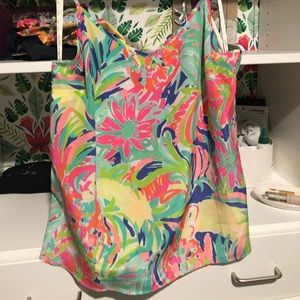 Lilly Pulitzer silk tank
